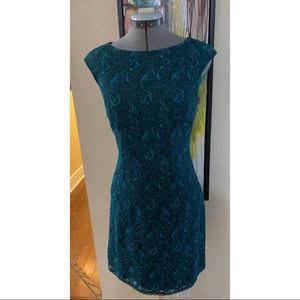 Beautiful green lace dress